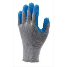 10 Gauge nahtlose Polyester-Handschuhe mit Latexbeschichtung